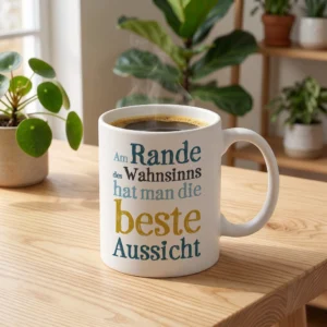 Am Rande des Wahnsinns hat man die beste Aussicht