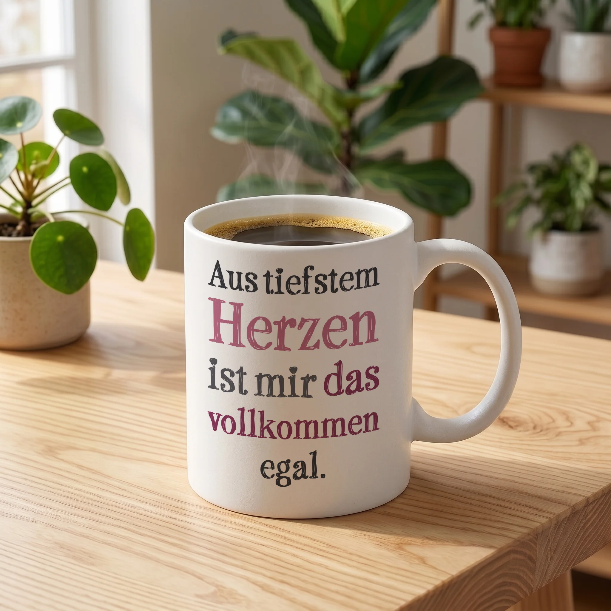 Aus tiefstem Herzen ist mir das vollkommen egal.