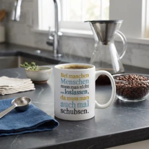 Bei manchen Menschen muss man nicht nur loslassen, da muss man auch mal schubsen.