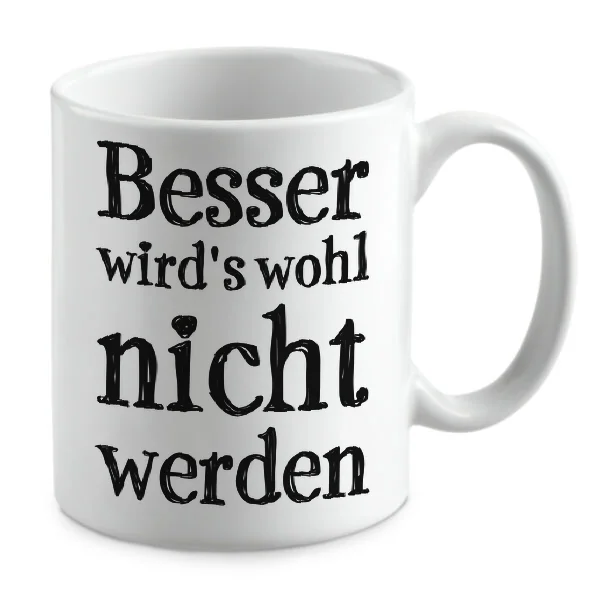 Besser wird's wohl nicht werden