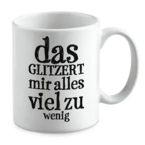 das Glitzert mir alles viel zu wenig