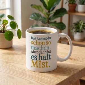 Das kannst du schon so machen. Aber dann ist es halt Mist. Das kannst du schon so machen. Aber dann ist es halt Mist.