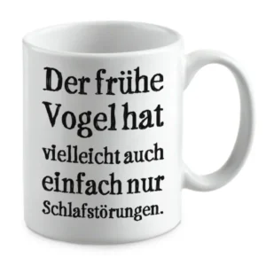 Der frühe Vogel hat vielleicht auch einfach nur Schlafstörun