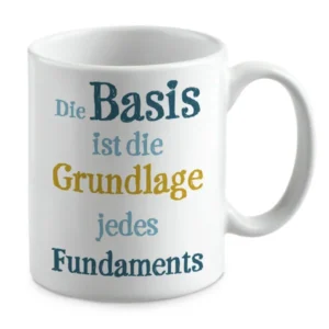 Die Basis ist die Grundlage jedes Fundaments