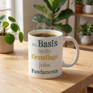 Die Basis ist die Grundlage jedes Fundaments
