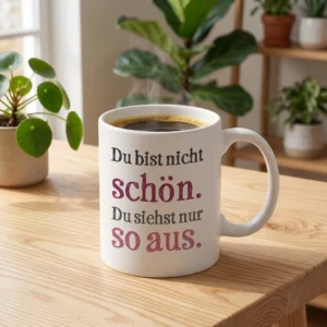 Du bist nicht schön. Du siehst nur so aus.
