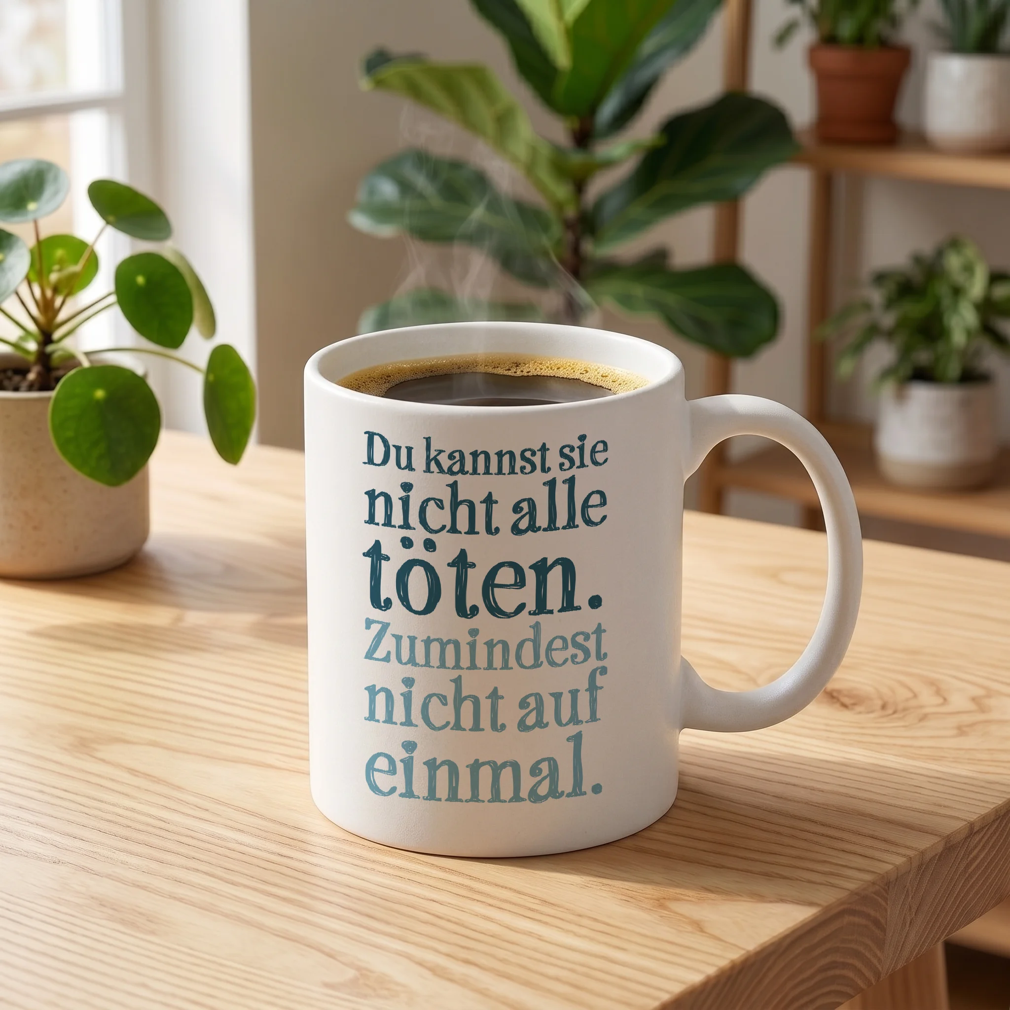 Du kannst sie nicht alle töten. Zumindest nicht auf einmal. Du kannst sie nicht alle töten. Zumindest nicht auf einmal.