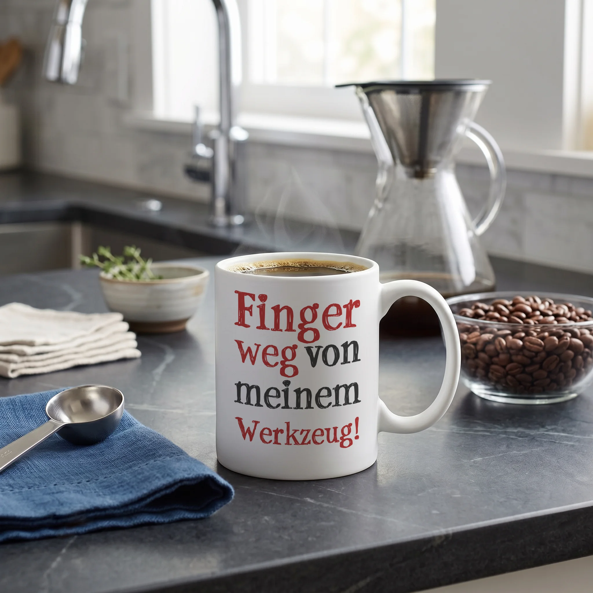 Finger weg von meinem Werkzeug!