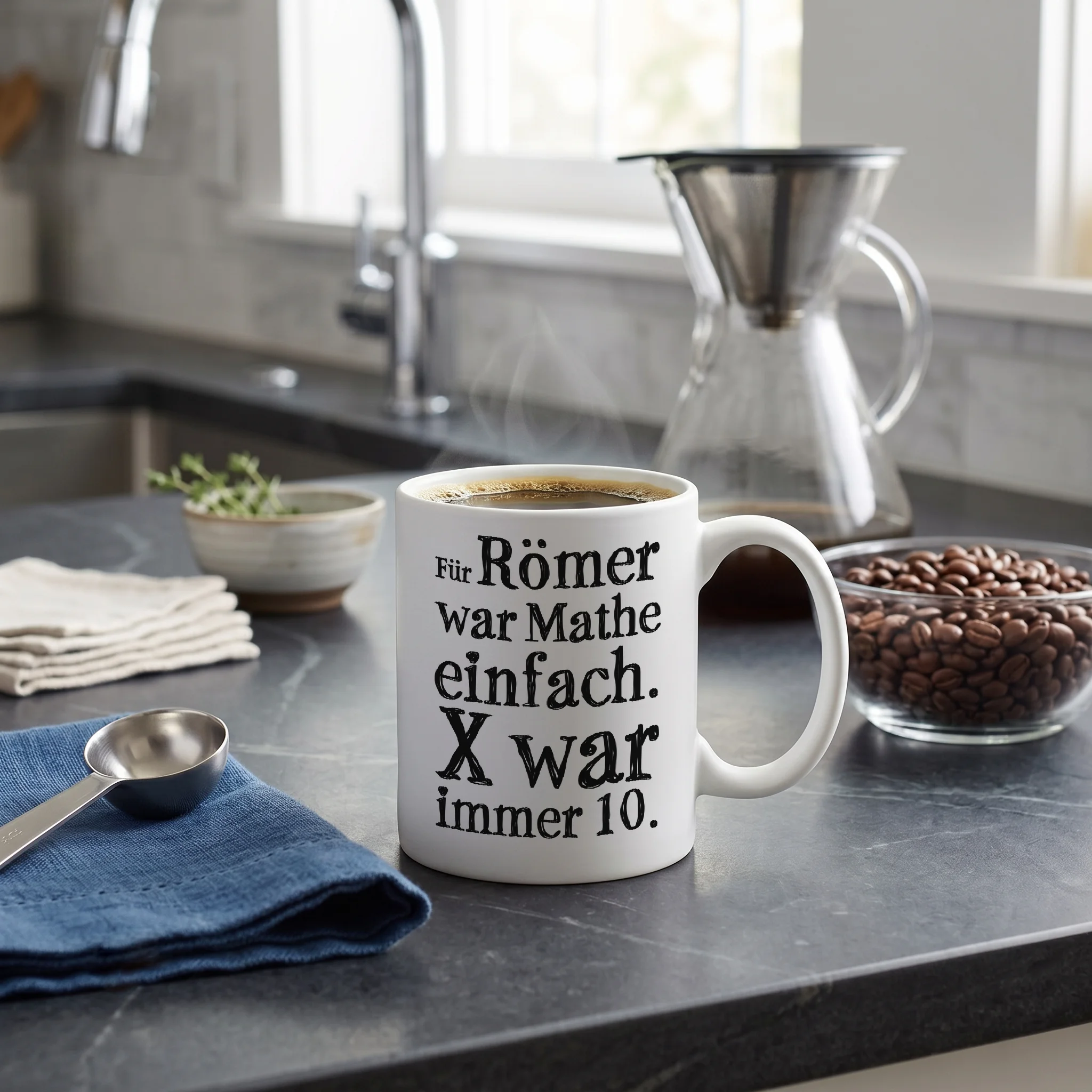 Für Römer war Mathe einfach. X war immer 10.
