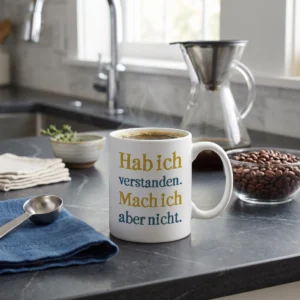 Hab ich verstanden. Mach ich aber nicht.
