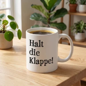 Halt die Klappe!