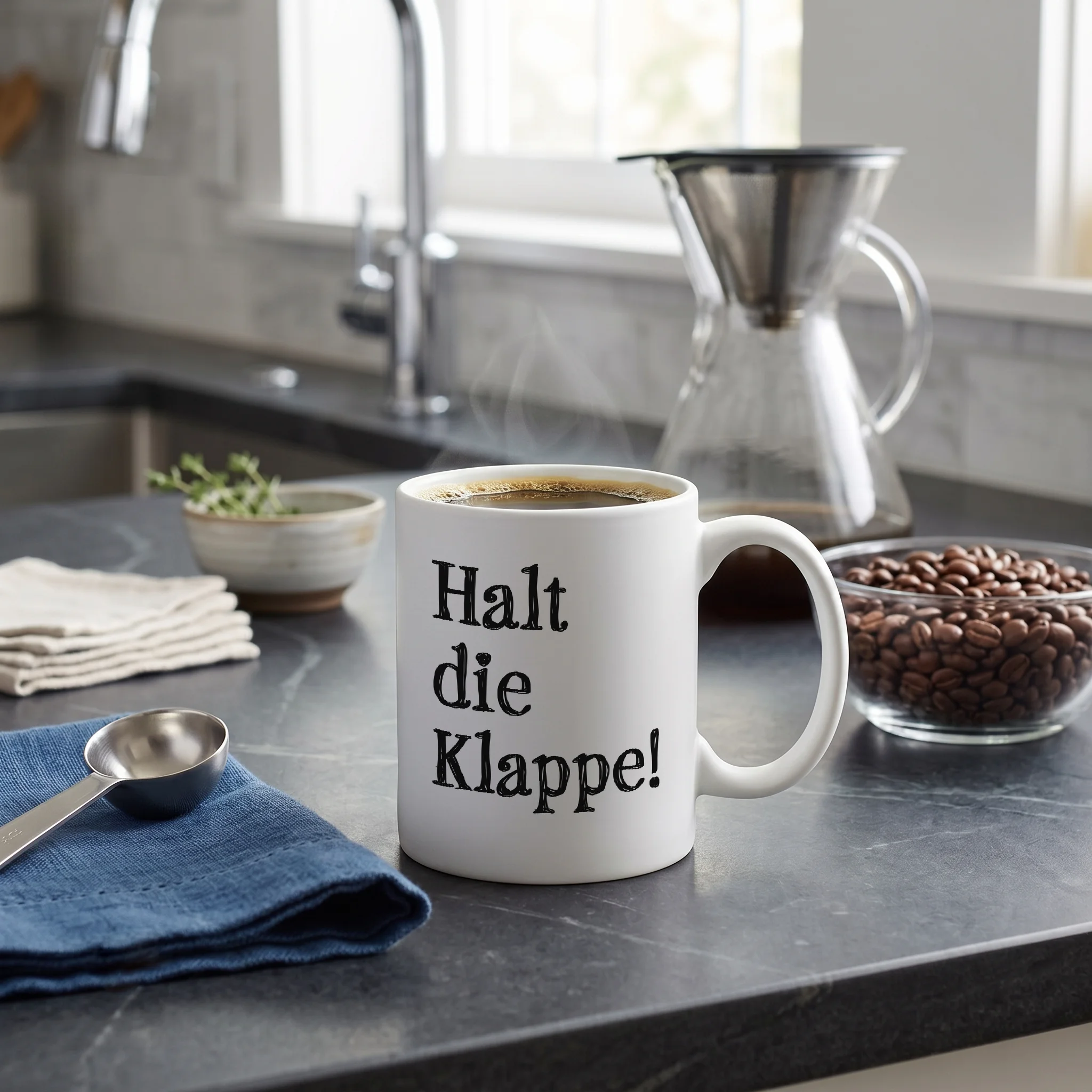 Halt die Klappe!