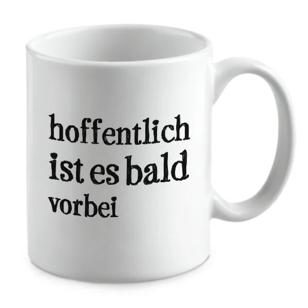 hoffentlich ist es bald vorbei
