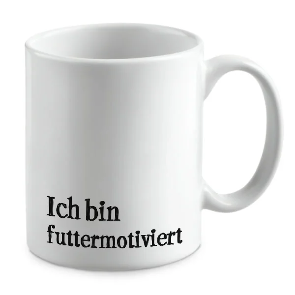 Ich bin futtermotiviert