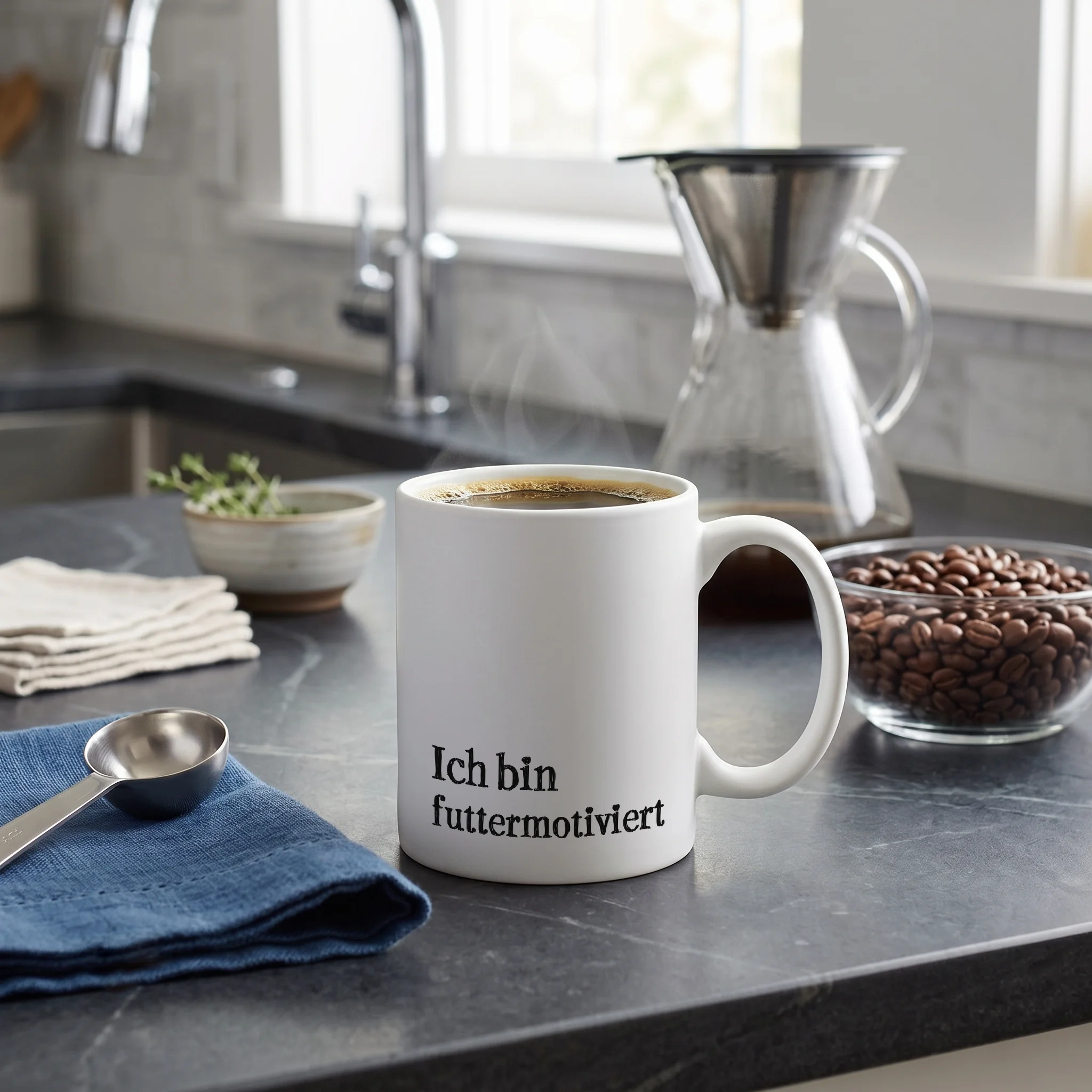 Ich bin futtermotiviert