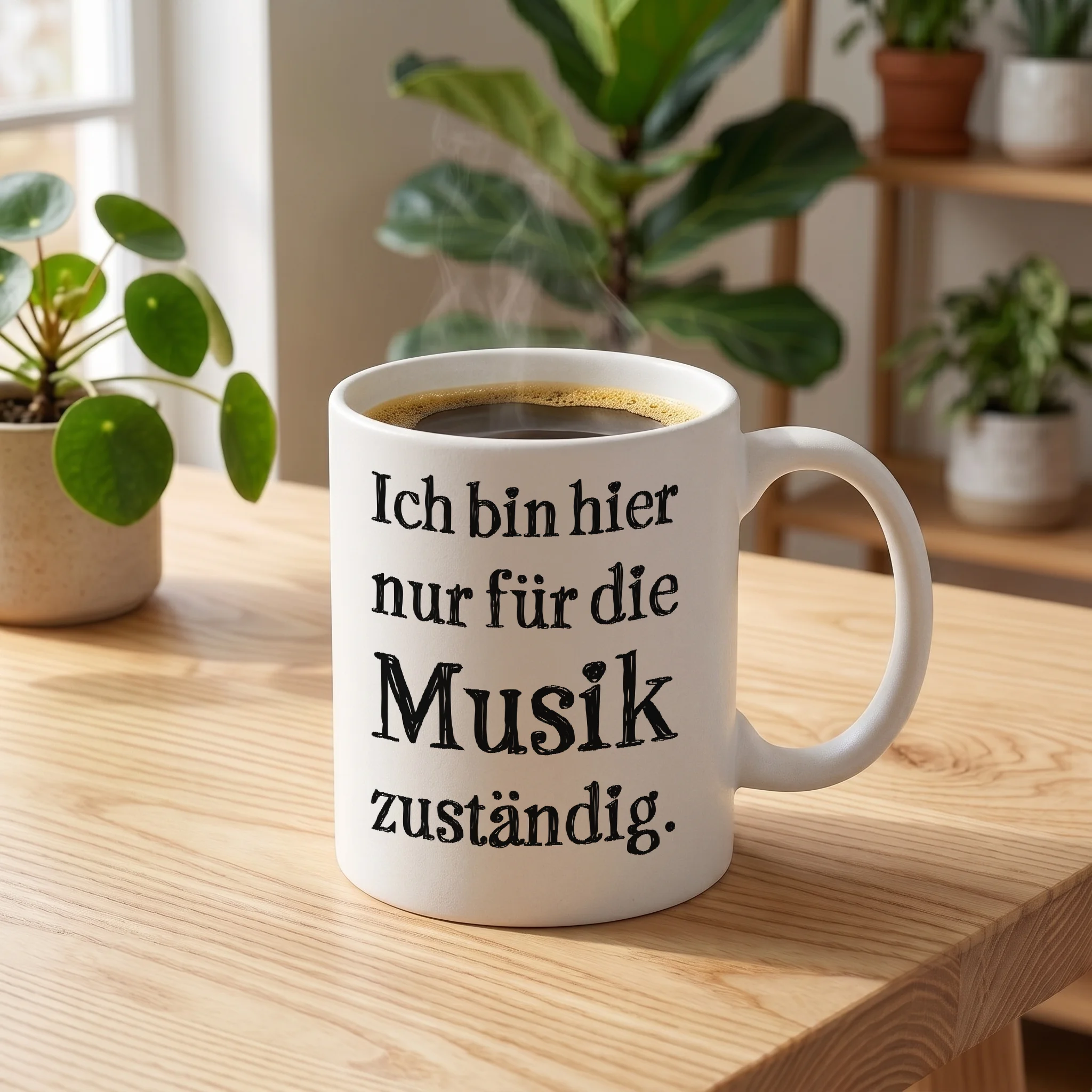 Ich bin hier nur für die Musik zuständig.