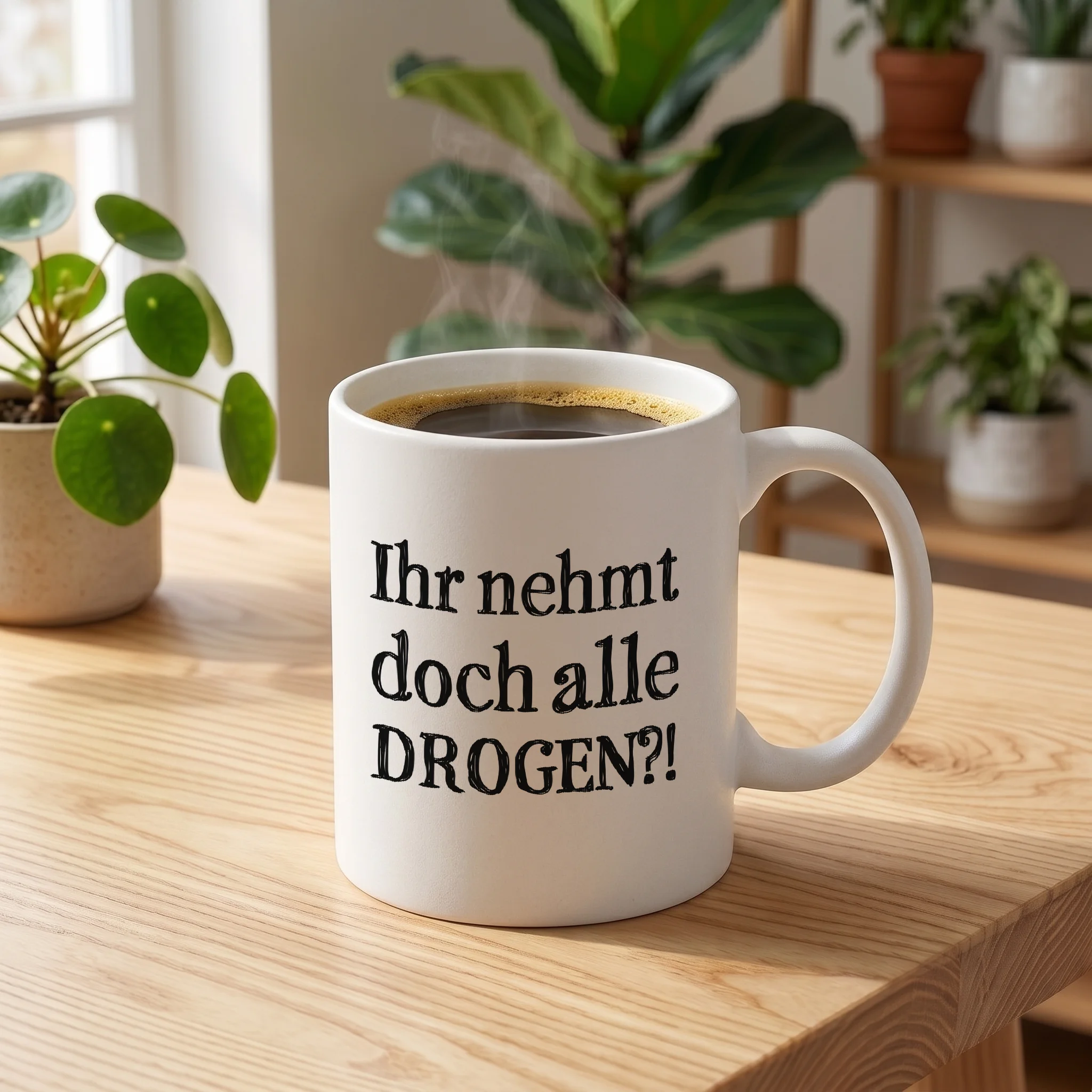 Ihr nehmt doch alle DROGEN?!