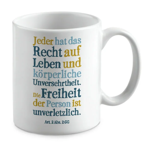 Jeder hat das Recht auf Leben und körperliche Unversehrtheit. Die Freiheit der Person ist unverletzlich.