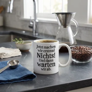 Jetzt machen wir erstmal Nichts! Und dann warten wir ab. Jetzt machen wir erstmal Nichts! Und dann warten wir ab.