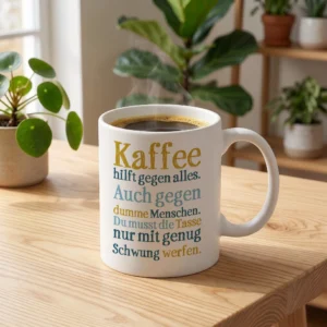 Kaffee hilft gegen alles. Auch gegen dumme Menschen. Kaffee hilft gegen alles. Auch gegen dumme Menschen.