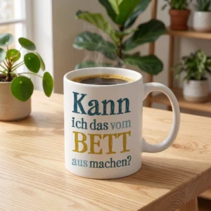 Kann ich das vom BETT aus machen? Kann ich das vom BETT aus machen?