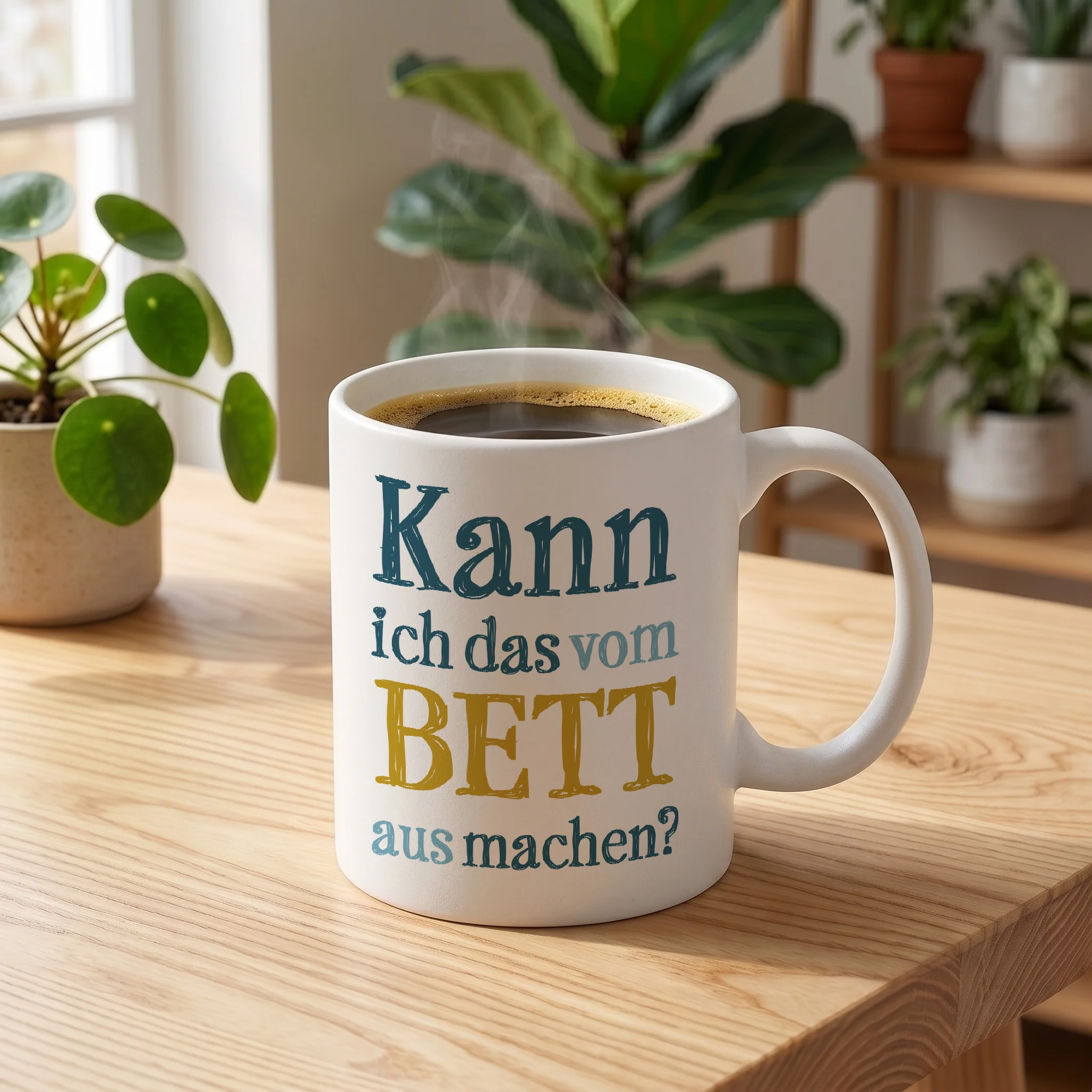 Kann ich das vom BETT aus machen? Kann ich das vom BETT aus machen?