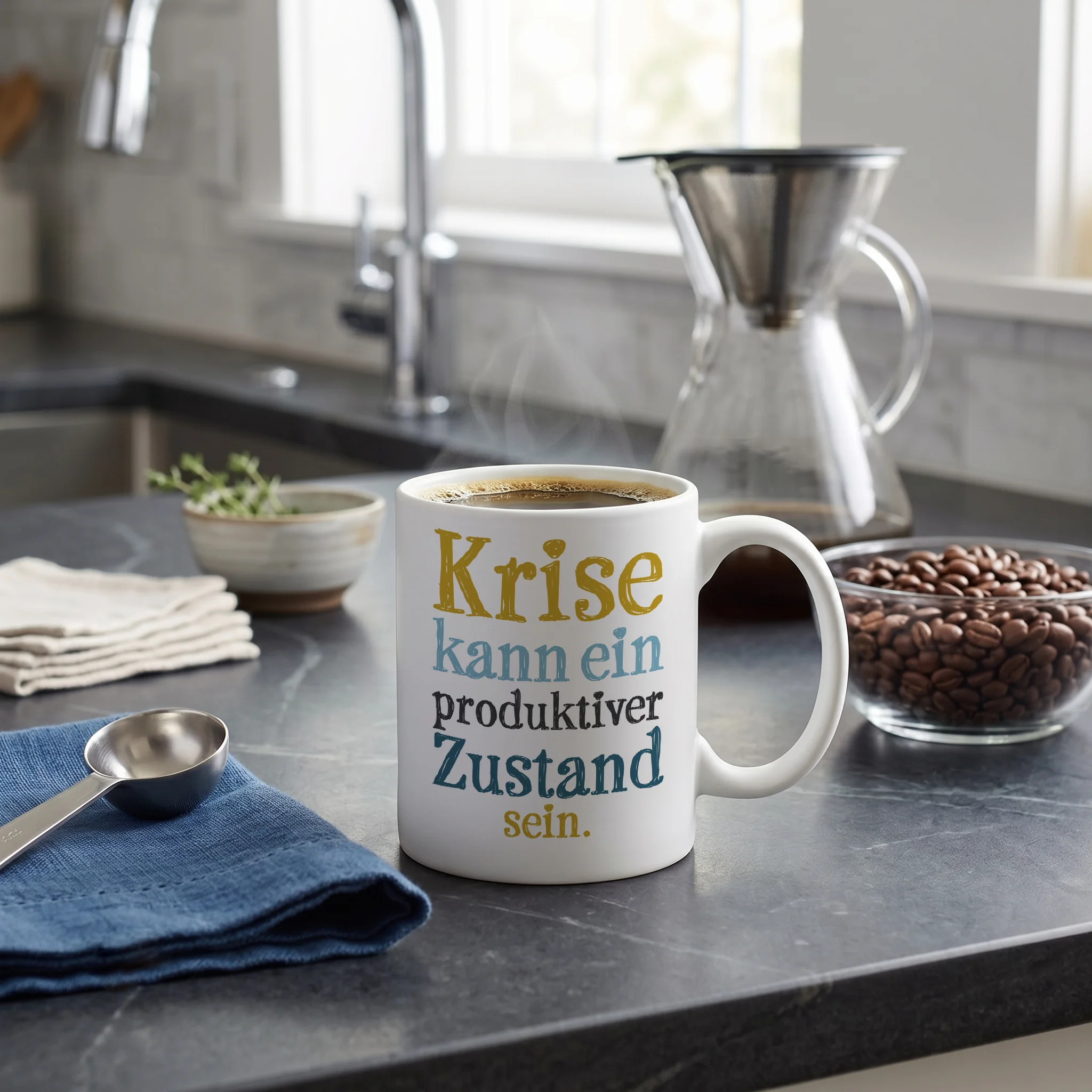 Krise kann ein produktiver Zustand sein.