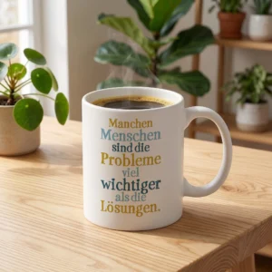 Manchen Menschen sind die Probleme viel wichtiger als die Lösungen.