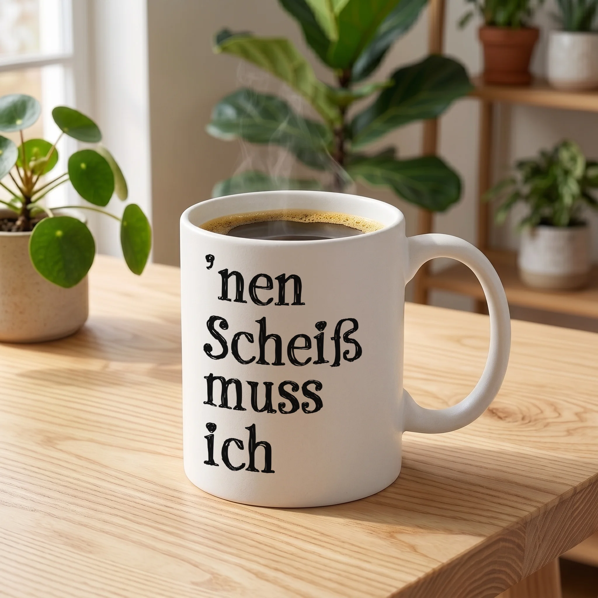 ’nen Scheiß muss ich