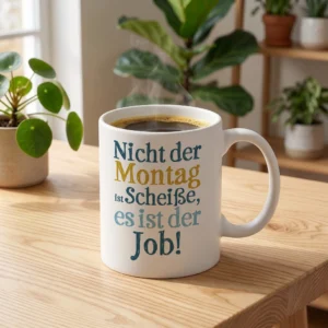 Nicht der Montag ist Scheiße, es ist der Job!
