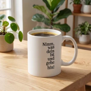 Nimm, was dein ist und gehe hin! Nimm, was dein ist und gehe hin!
