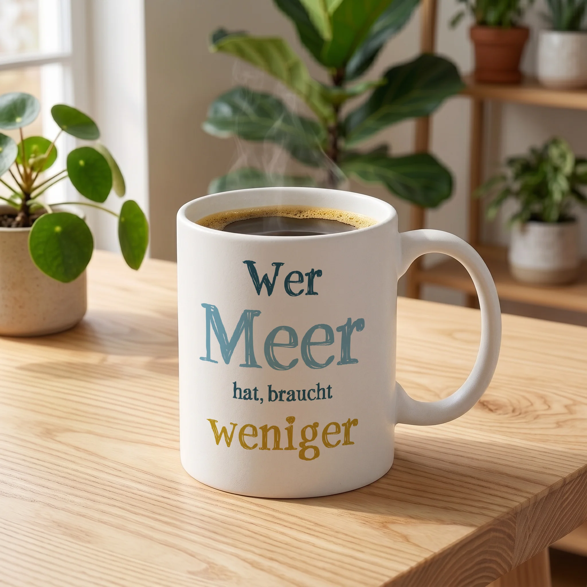 Wer Meer hat, braucht weniger