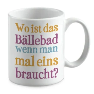 Wo ist das Bällebad wenn man mal eins braucht?